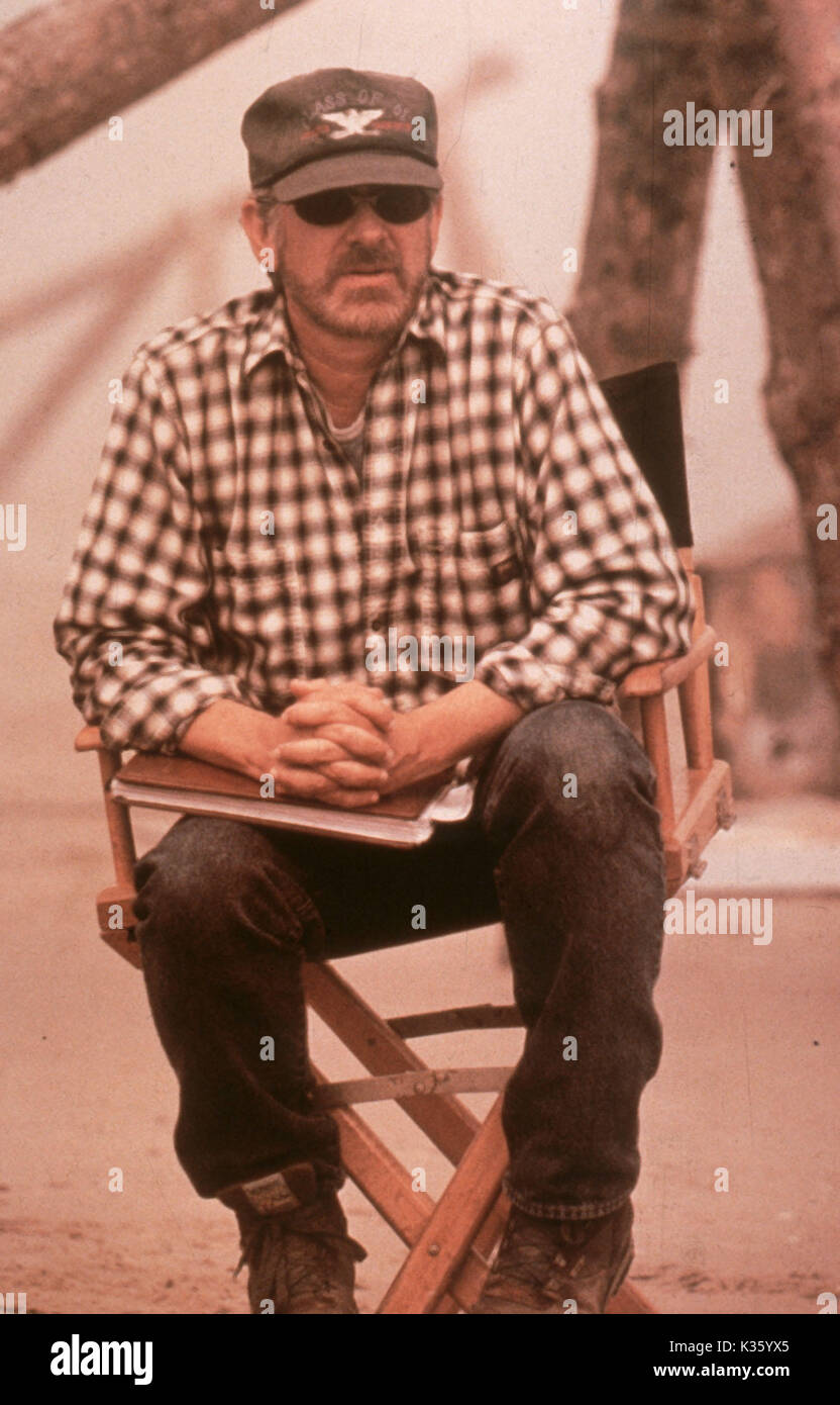 STEVEN SPIELBERG, REGISSEUR VON AMISTAD, 1997 DIREKTOR VON AMISTAD, STEVEN SPIELBERG Datum: 1997 Stockfoto