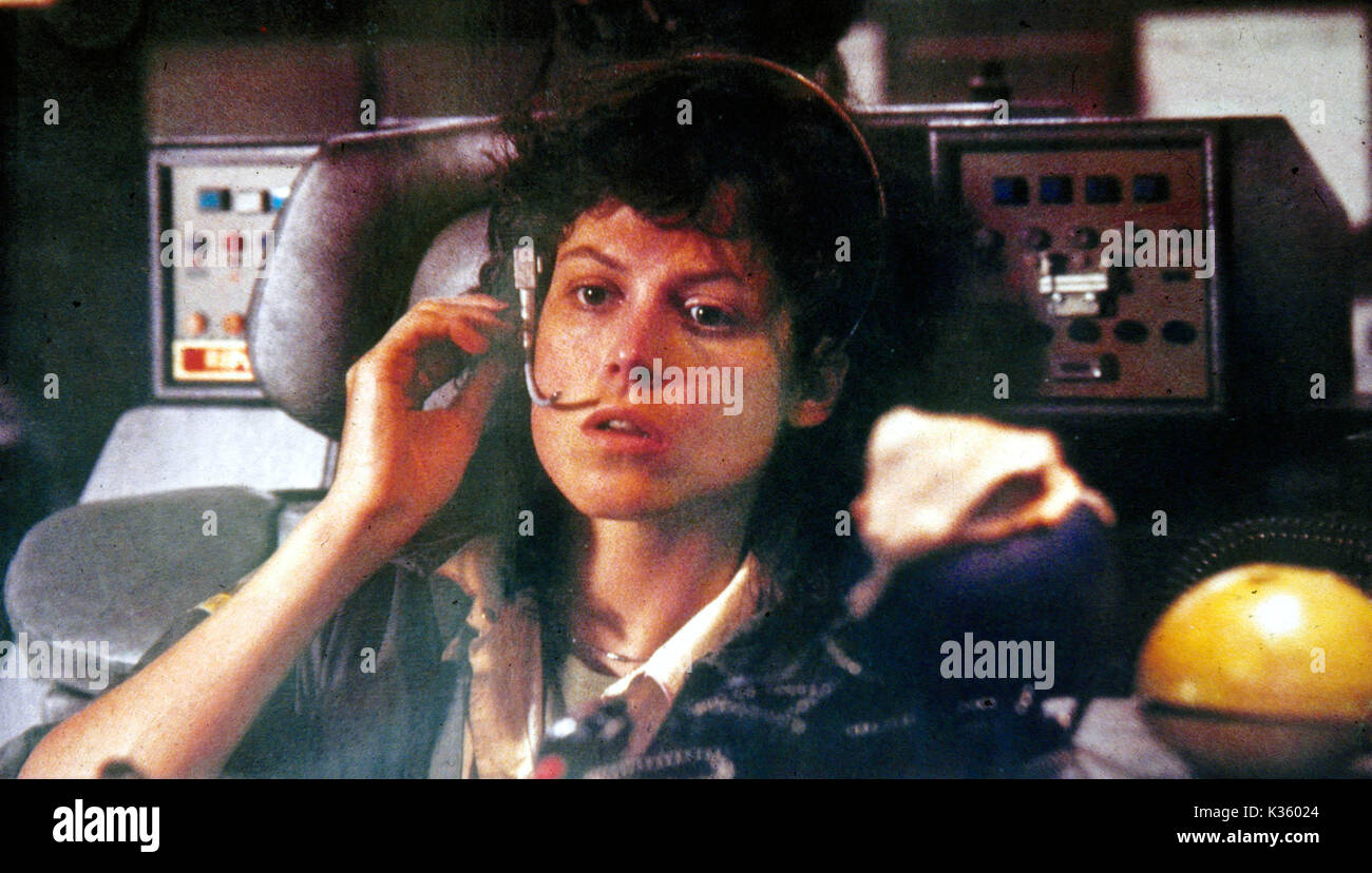 ALIEN Sigourney Weaver Datum: 1979 Stockfoto