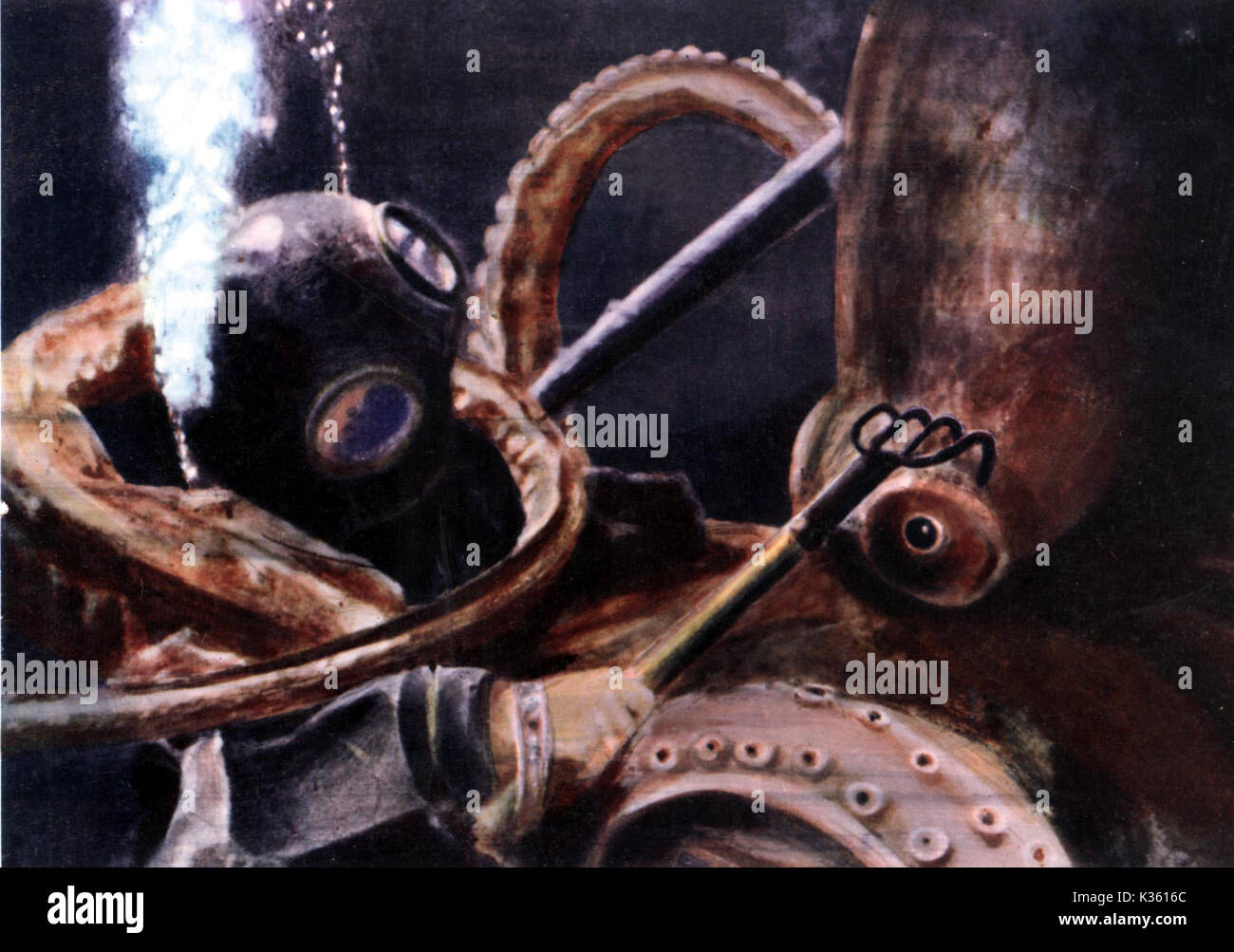Unter den 12 MILE REEF Datum: 1953 Stockfoto