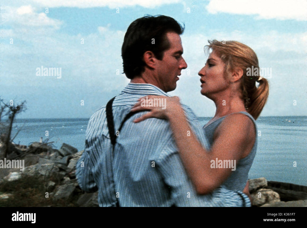 THE BIG EASY Dennis Quaid, ELLEN BARKIN Datum: 1987 Stockfoto