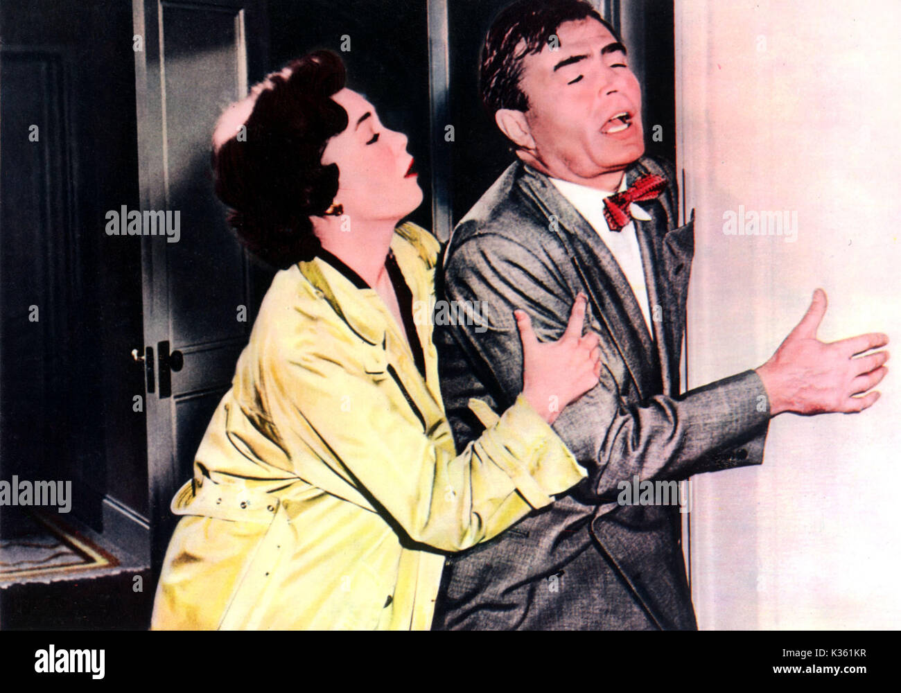 Größer als DAS LEBEN BARBARA RUSH, James Mason Datum: 1956 Stockfoto