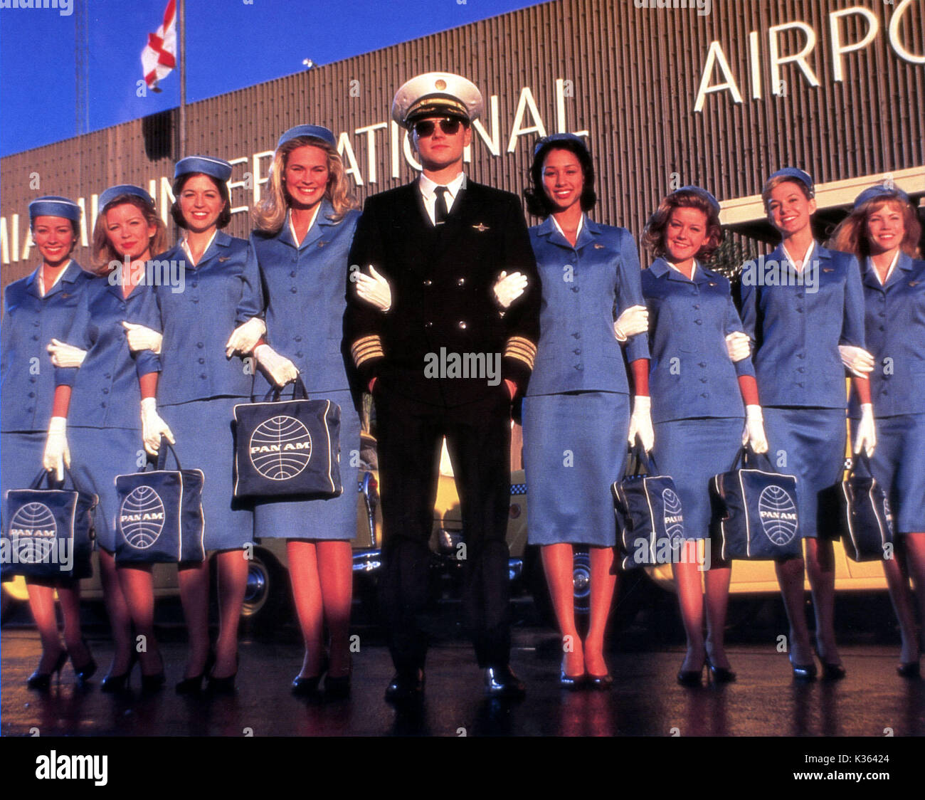 CATCH ME IF YOU CAN LEONARDO DICAPRIO Datum: 2002 Stockfoto