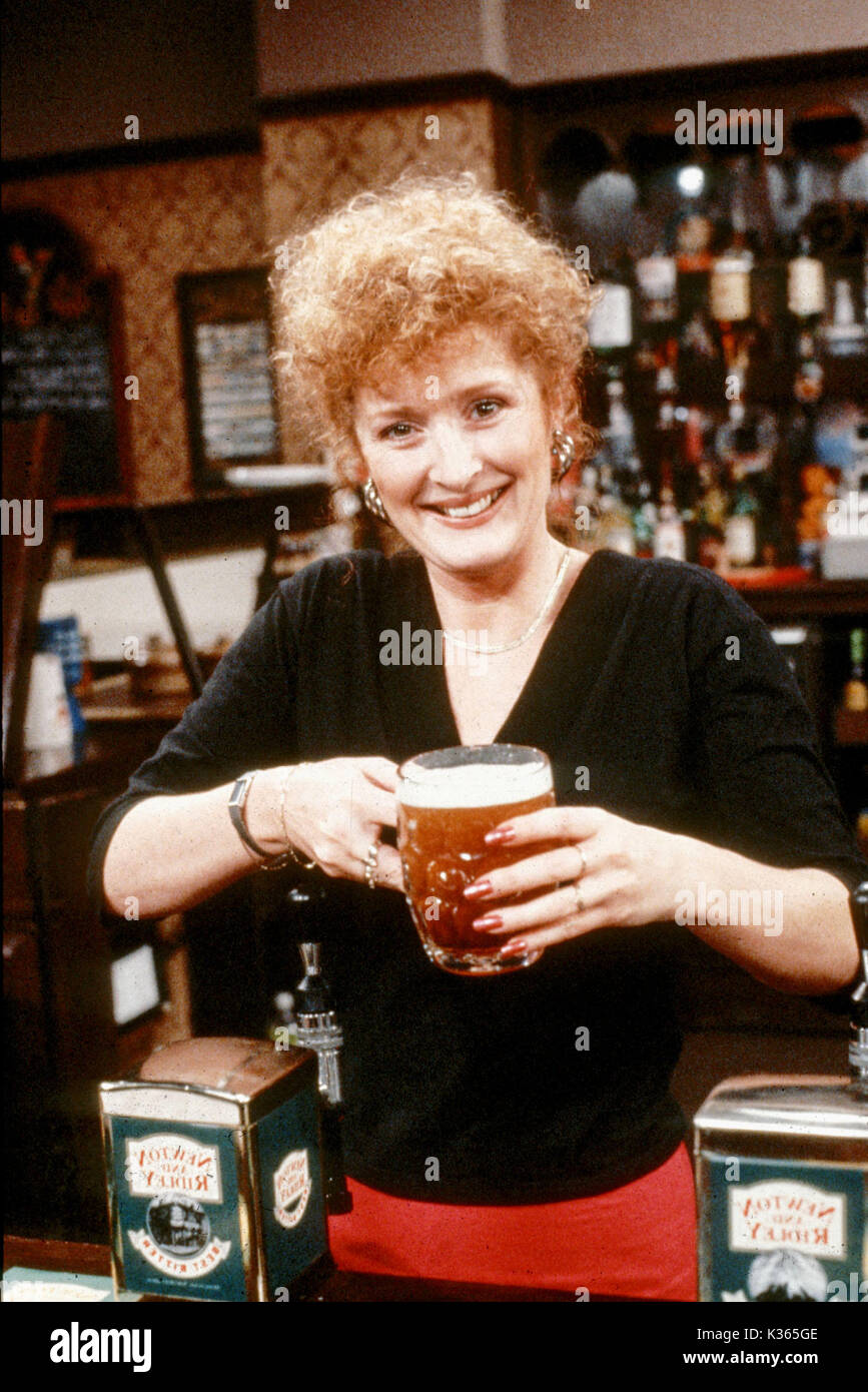 CORONATION STREET GRANADA TELEVISION BEVERLY CALLARD Stockfoto