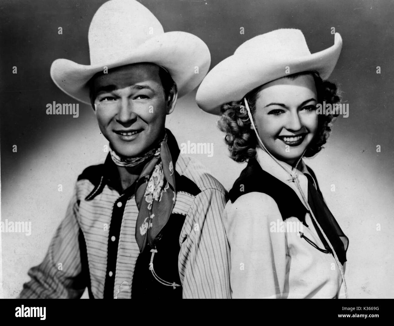 ROY ROGERS, DALE EVANS Stockfoto