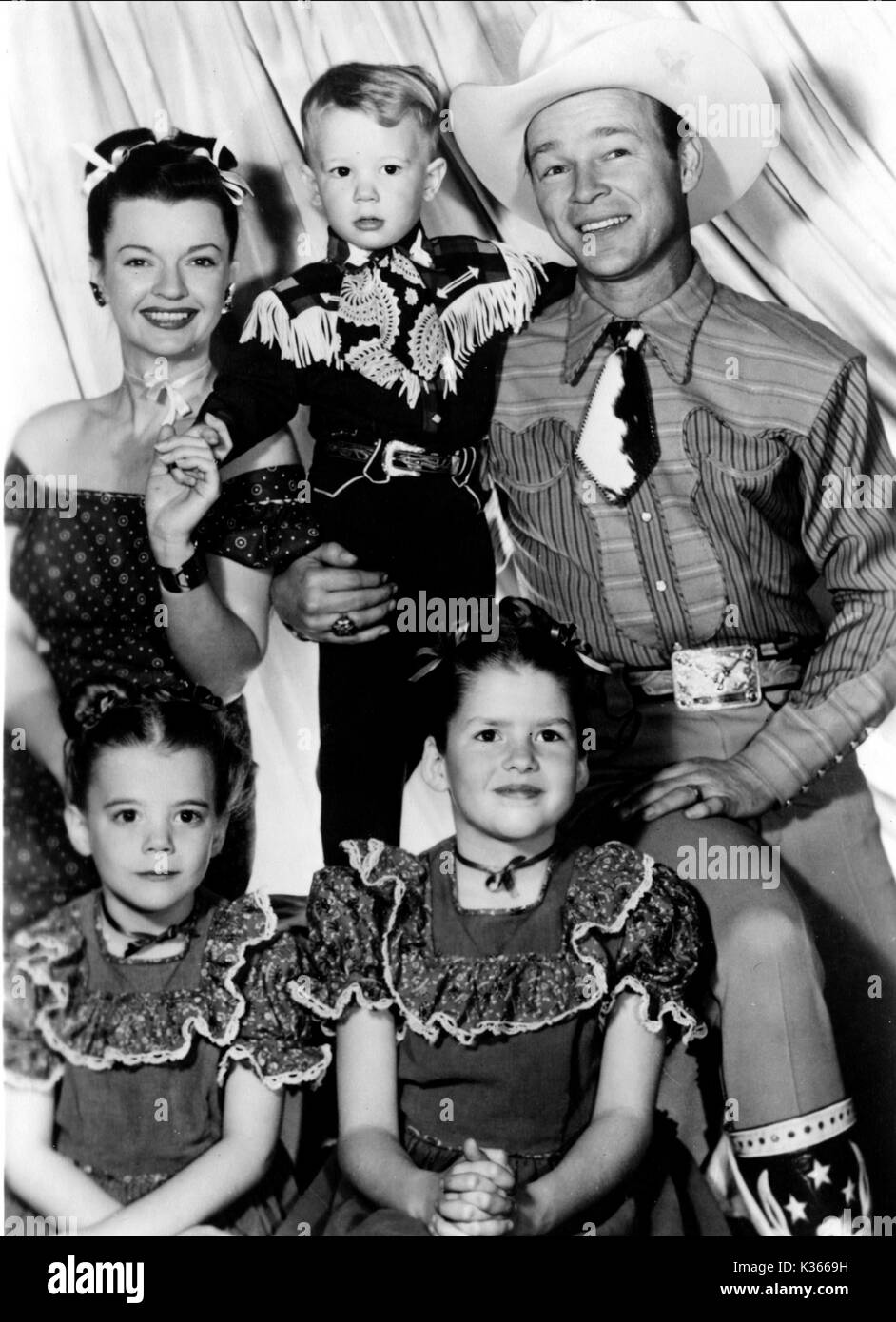 ROY ROGERS, DALE EVANS Stockfoto