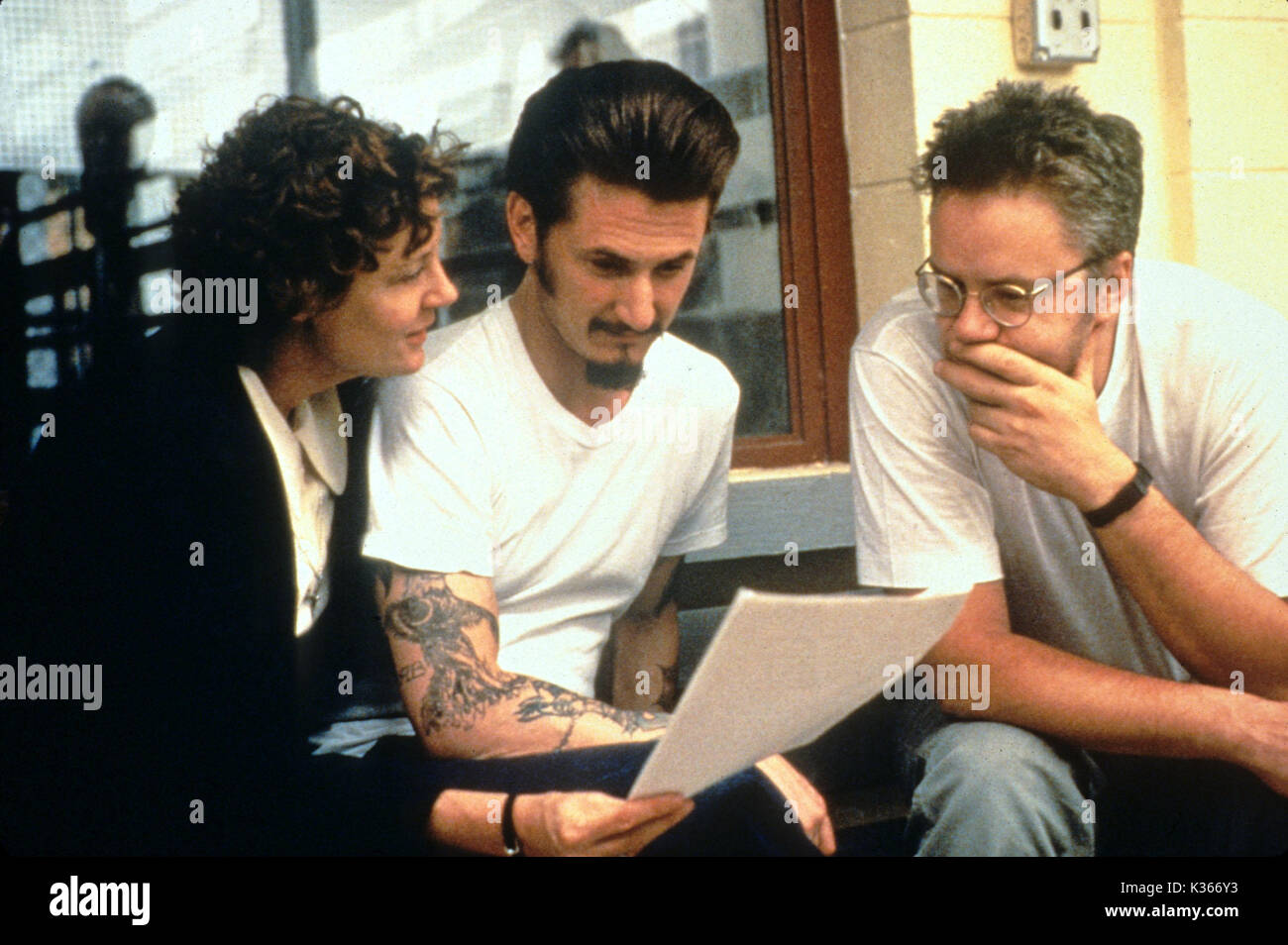 DEAD MAN WALKING Polygram Filmed Entertainment/ARBEITSTITEL Susan Sarandon, Sean Penn, Tim Robbins Datum: 1995 Stockfoto