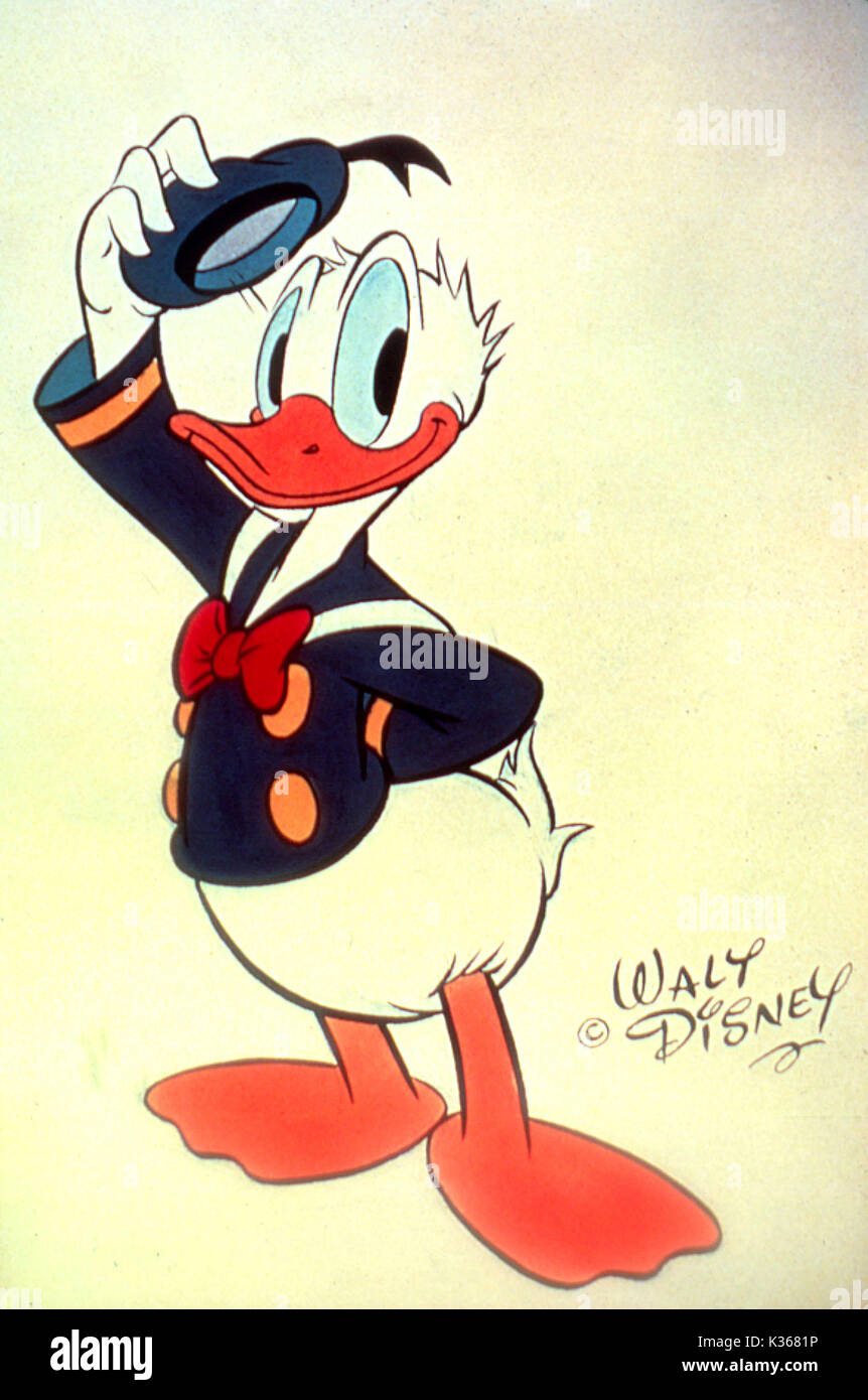 DONALD DUCK COPYRIGHT WALT DISNEY CO Stockfoto