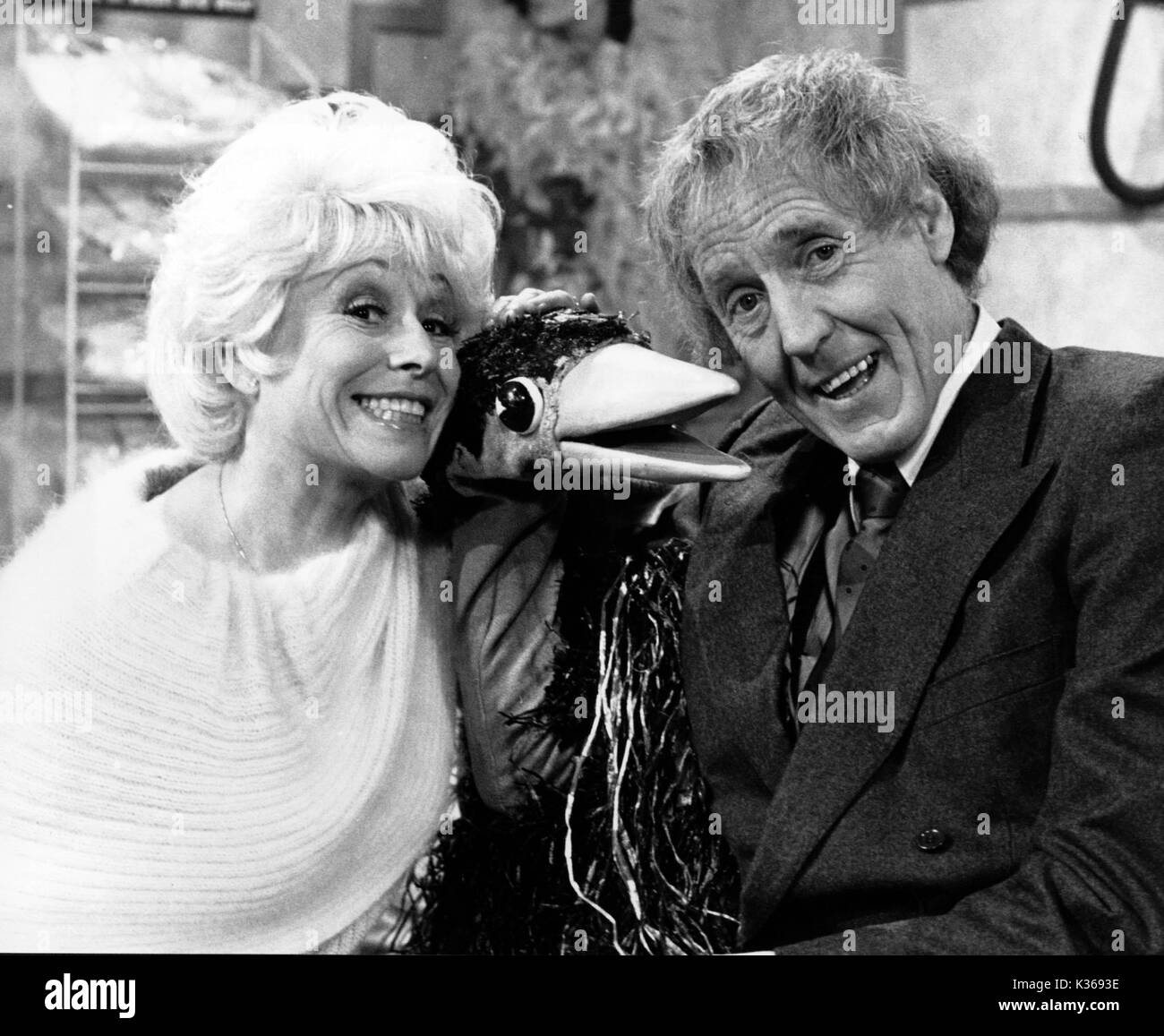 EMU TV Barbara Windsor, Rod Rumpf und Wwu Stockfoto