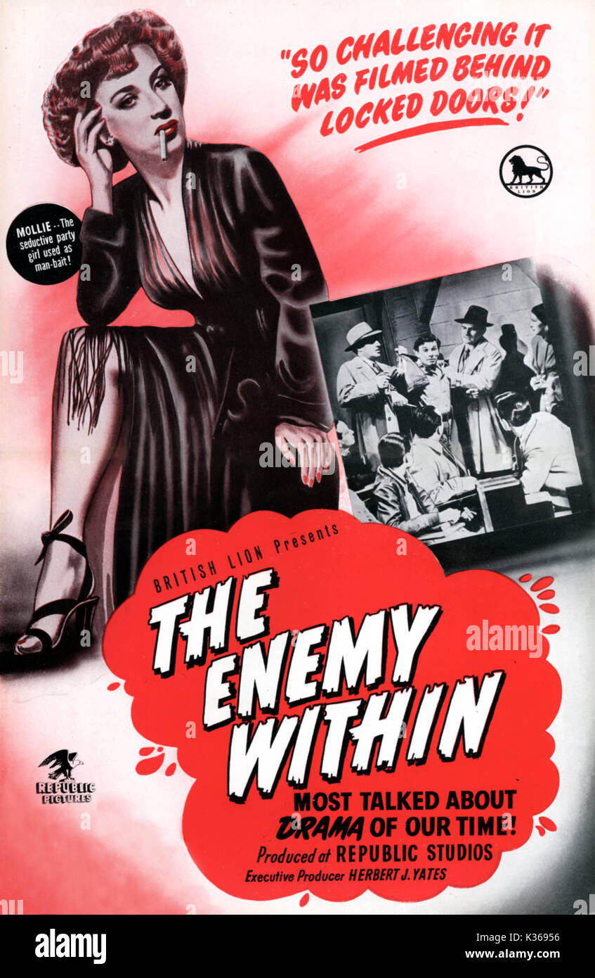 Die PEITSCHE HAND aka der Feind im Datum: 1951 Stockfoto