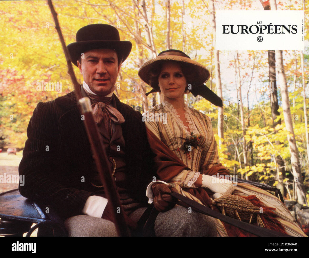 Die Europäer ROBIN ELLIS und Lee Remick ein MERCHANT IVORY PRODUKTION Datum: 1979 Stockfoto