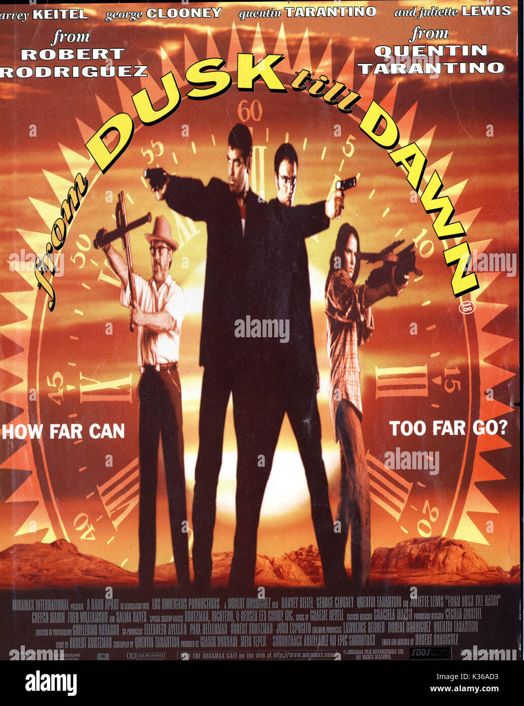 FROM Dusk till Dawn Datum: 1996 Stockfoto