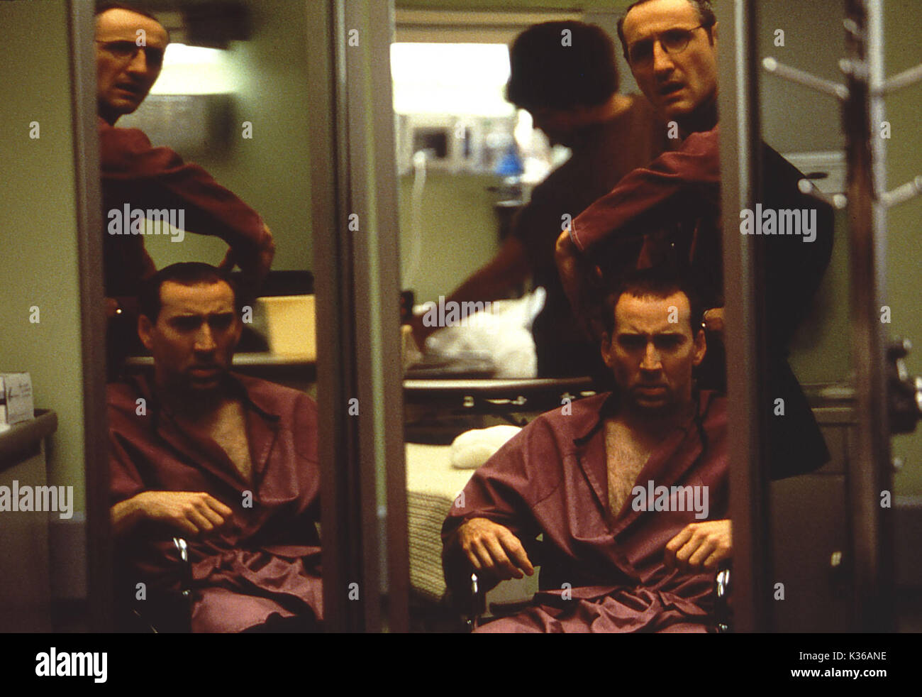 FACE/OFF NICOLAS CAGE Sitzung Datum: 1997 Stockfoto