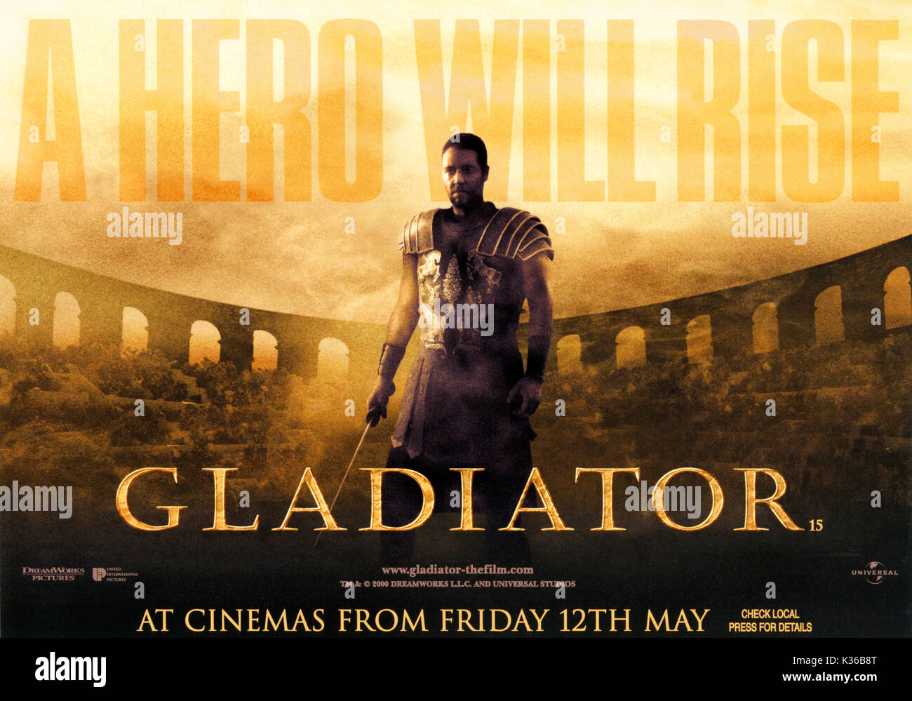 GLADIATOR GLADIATOR Datum: 2000 Stockfoto