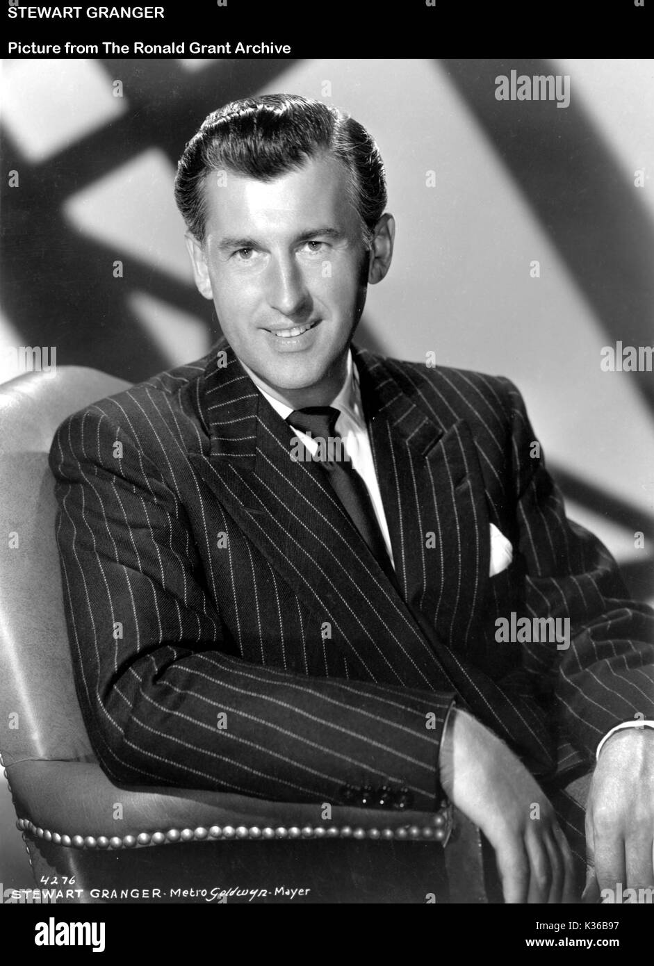 STEWART GRANGER Stockfoto