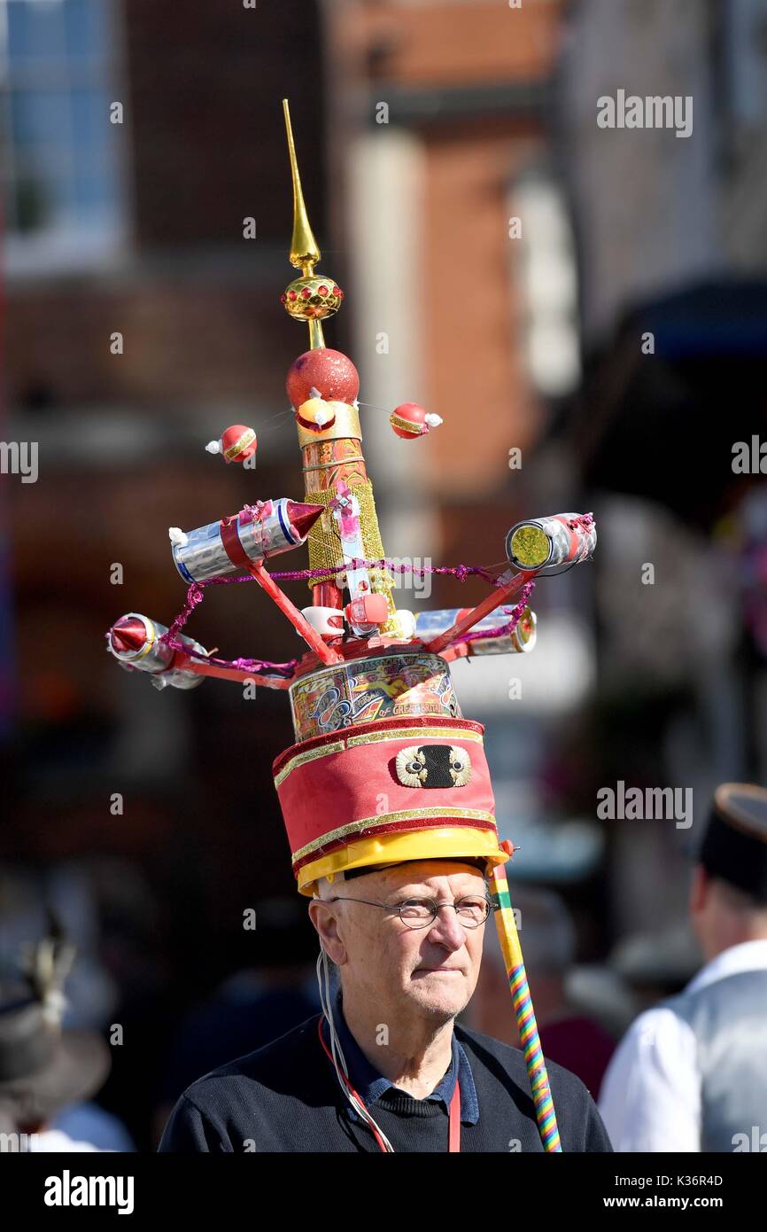 Bridport hat Festival. Ian McDonald mit seinen tollen Erstellung Gutschrift: Finnbarr Webster/Alamy leben Nachrichten Stockfoto