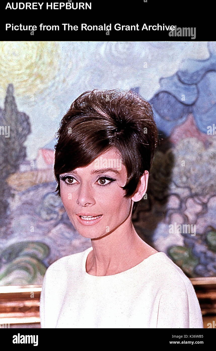AUDREY HEPBURN Stockfoto