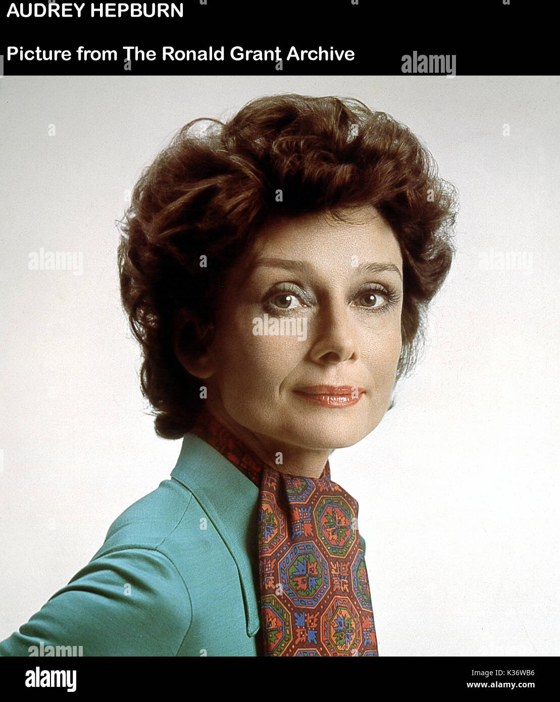 AUDREY HEPBURN Stockfoto