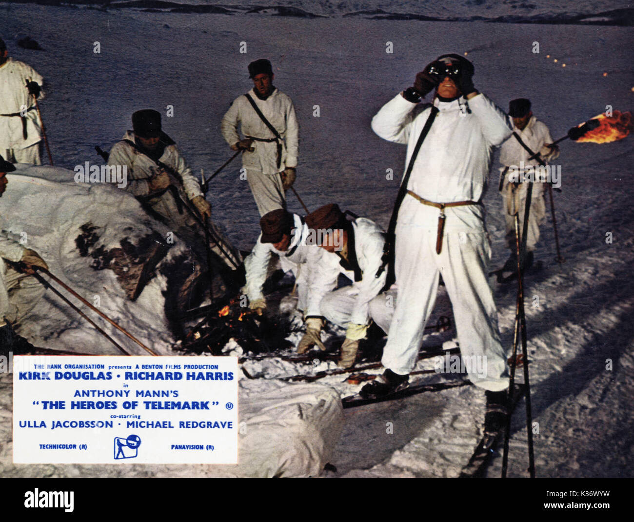 Die Helden der TELEMARK EINEN RANK FILM Datum: 1965 Stockfoto