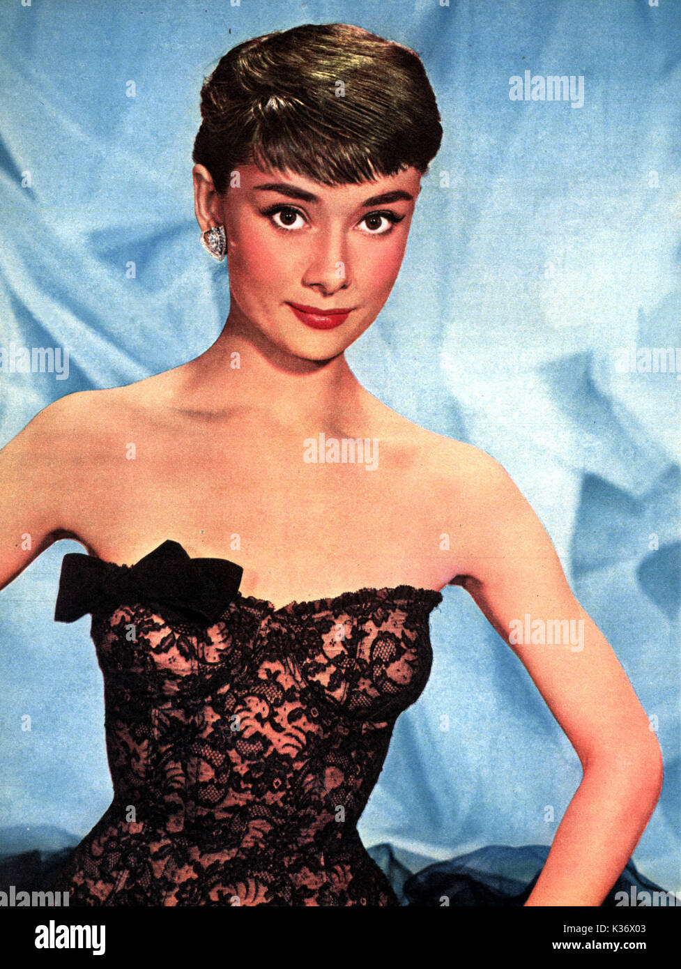 AUDREY HEPBURN Stockfoto