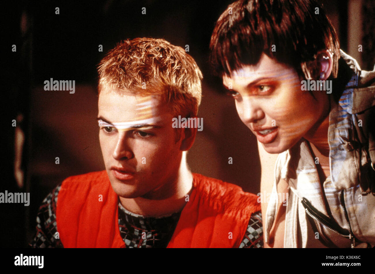 Hacker Jonny Lee Miller Angelina Jolie Datum 1995 Stockfotografie Alamy