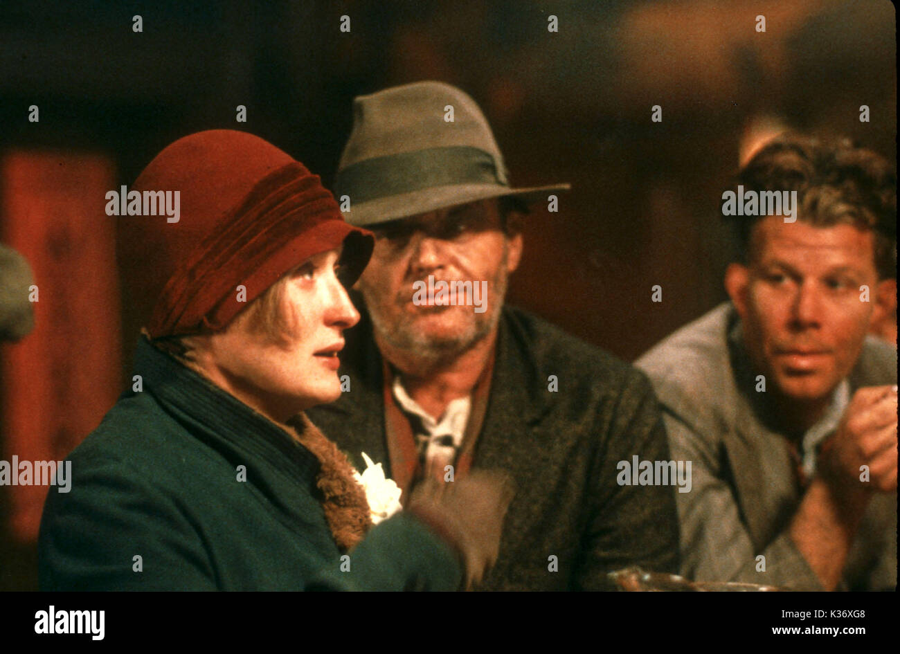 IRONWEED Meryl Streep, Jack Nicholson und Tom Waits EIN UNTERHALTUNG BILD Datum: 1987 Stockfoto