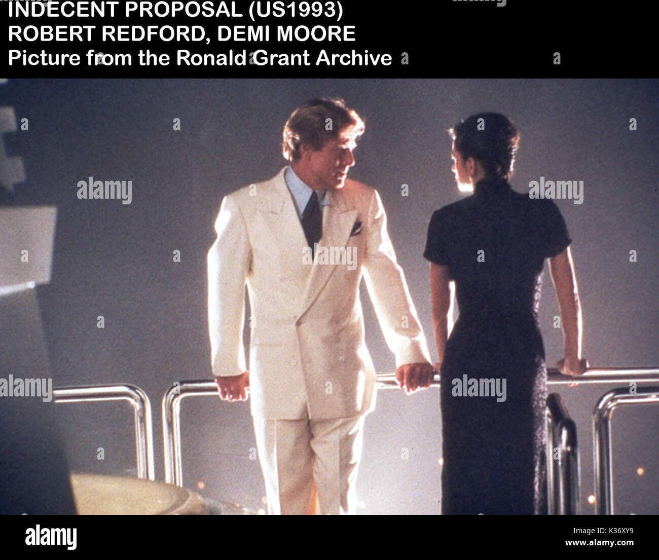 Unanständig VORSCHLAG Demi Moore, Robert Redford Datum: 1993 Stockfoto