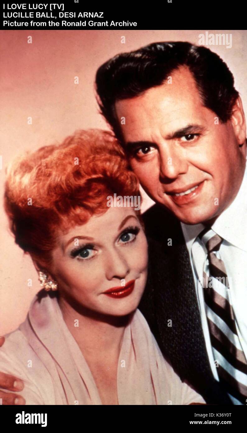 Ich liebe LUCY DESI ARNAZ, Lucille Ball Stockfoto