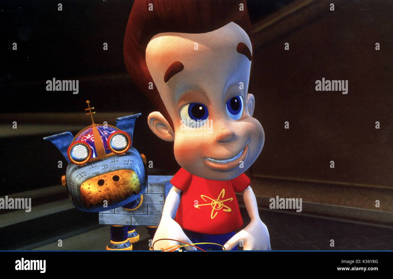 JIMMY NEUTRON: BOY GENIUS DNA-Produktionen/NICKELODEON MOVIES/O UNTERHALTUNG Datum: 2001 Stockfoto