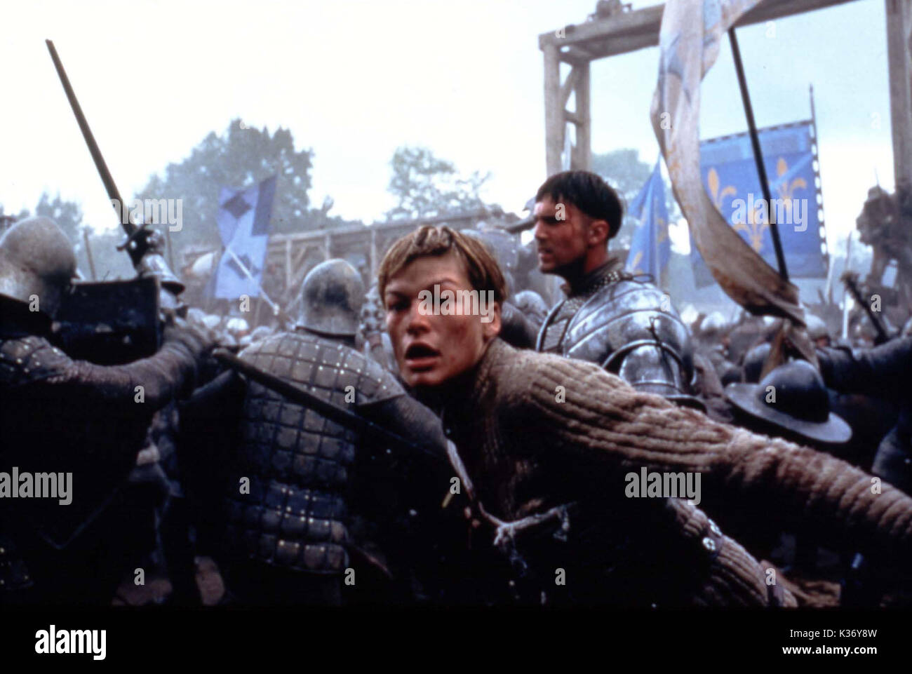 MESSENGER: DIE GESCHICHTE VON JEANNE D'ARC Milla Jovovich Datum: 1999 Stockfoto