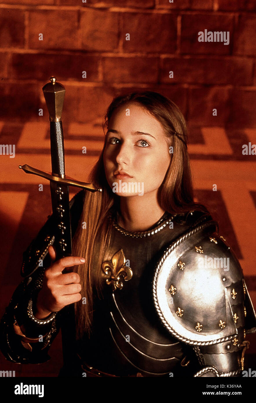 Jeanne d'Arc Leelee Sobieski Stockfoto