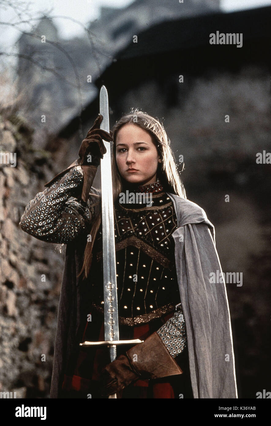 Jeanne D'arc Leelee Sobieski Datum: 1999 Stockfoto