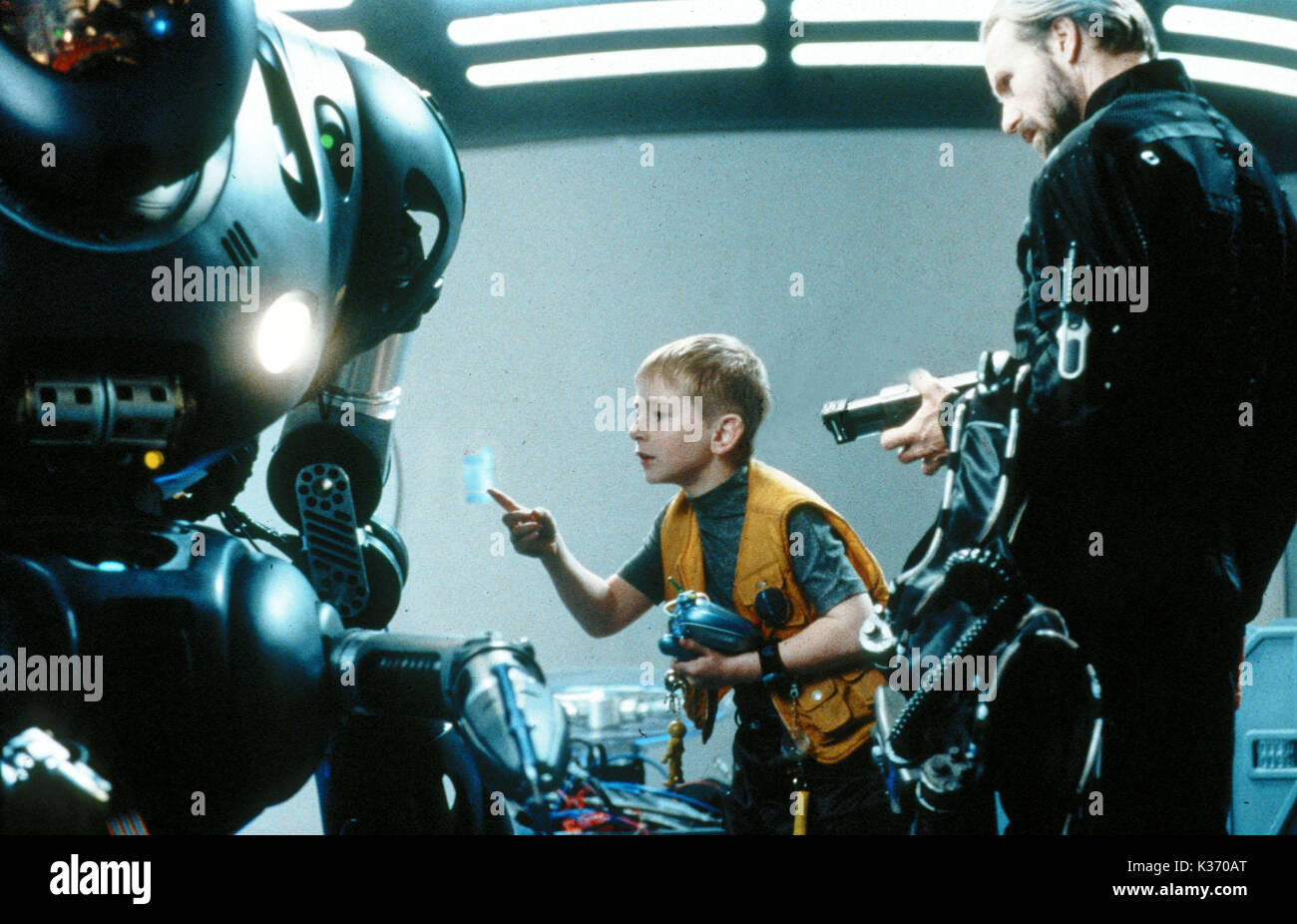 VERLOREN IM WELTRAUM JACK JOHNSON, WILLIAM HURT FILMVERÖFFENTLICHUNG DURCH NEW LINE CINEMA, VERLOREN IM WELTRAUM JACK JOHNSON, WILLIAM HURT FILMVERÖFFENTLICHUNG DURCH NEW LINE CINEMA Datum: 1998 Stockfoto