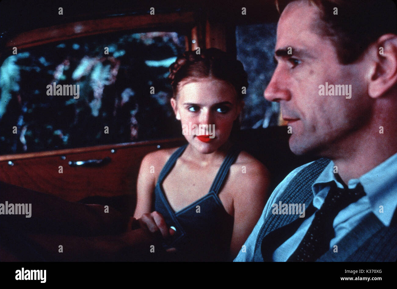 LOLITA DOMINIQUE SWAIN, JEREMY IRONS Datum: 1997 Stockfoto