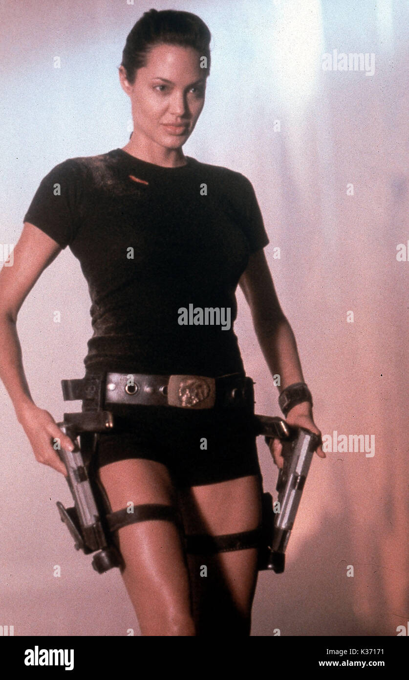 LARA CROFT: Tomb Raider Angelina Jolie paramount Datum: 2001 Stockfoto