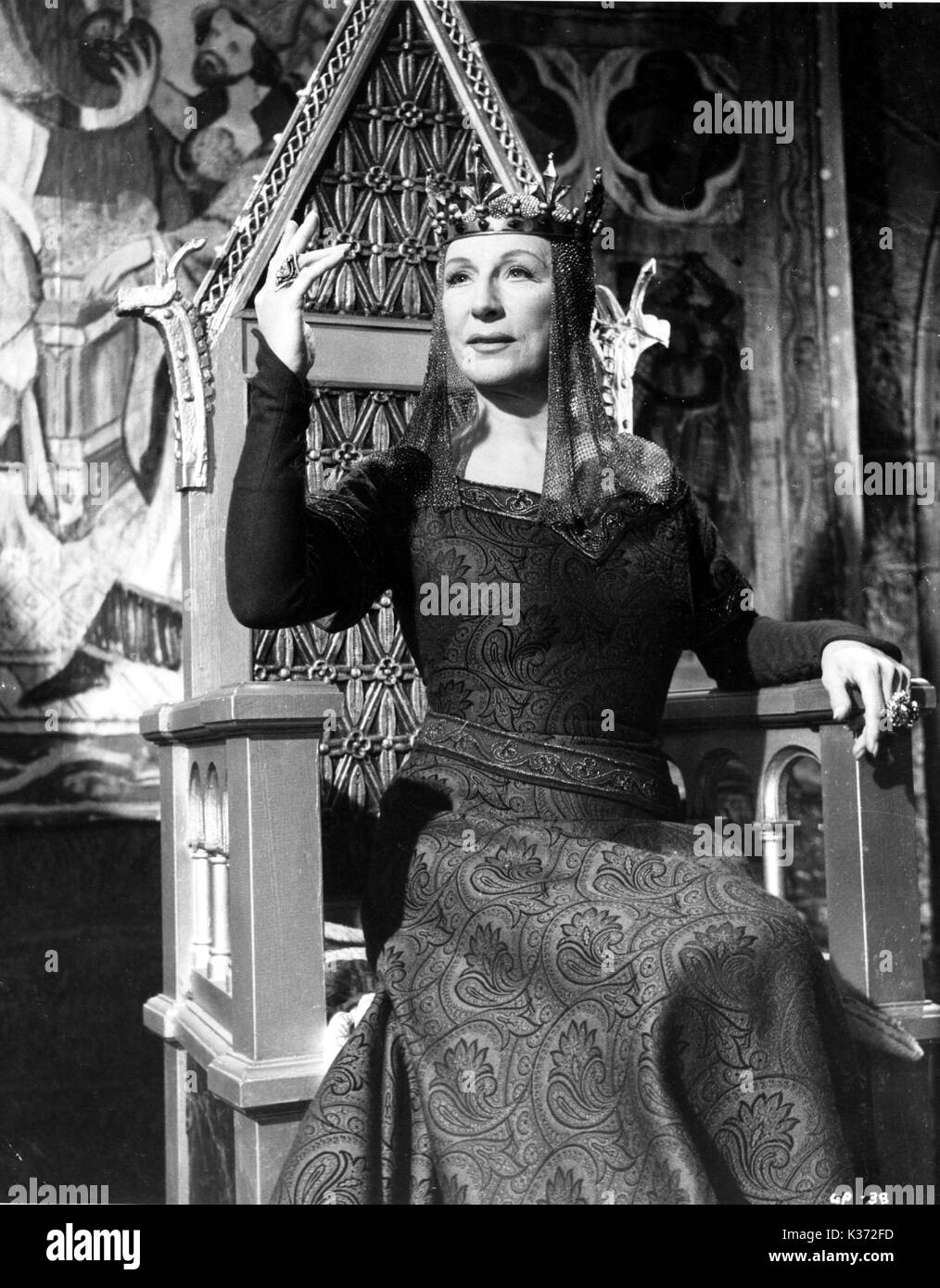 MACBETH DAME JUDITH ANDERSON ALS LADY MACBETH Stockfoto