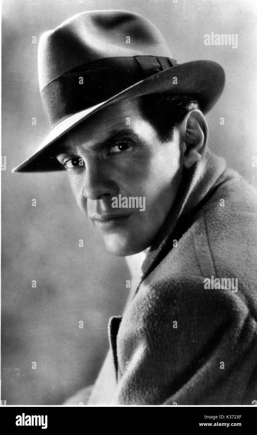 RAYMOND MASSEY Stockfoto