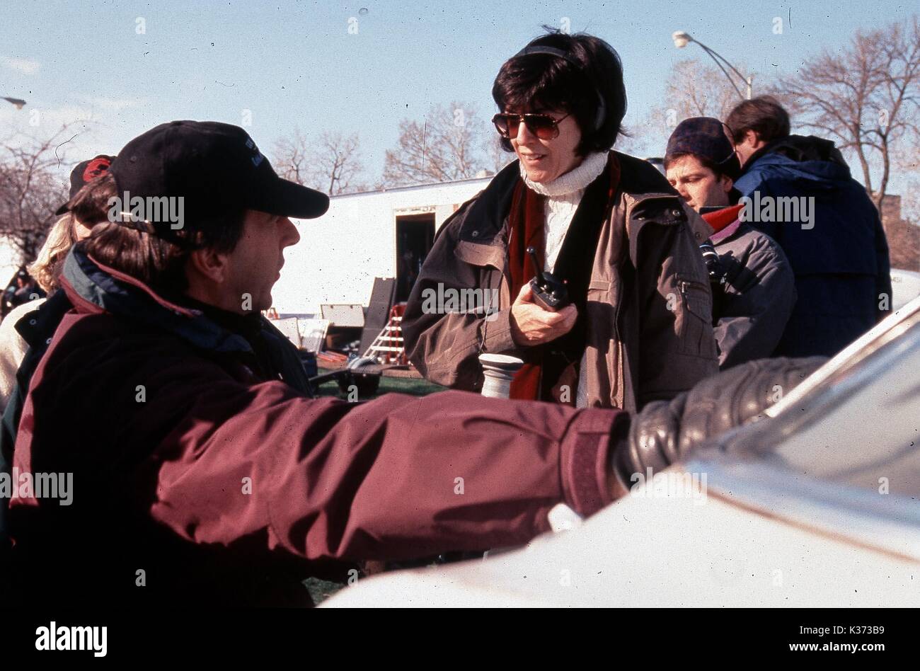 MICHAEL REGIE NORA EPHRON vor Ort Datum: 1996 Stockfoto