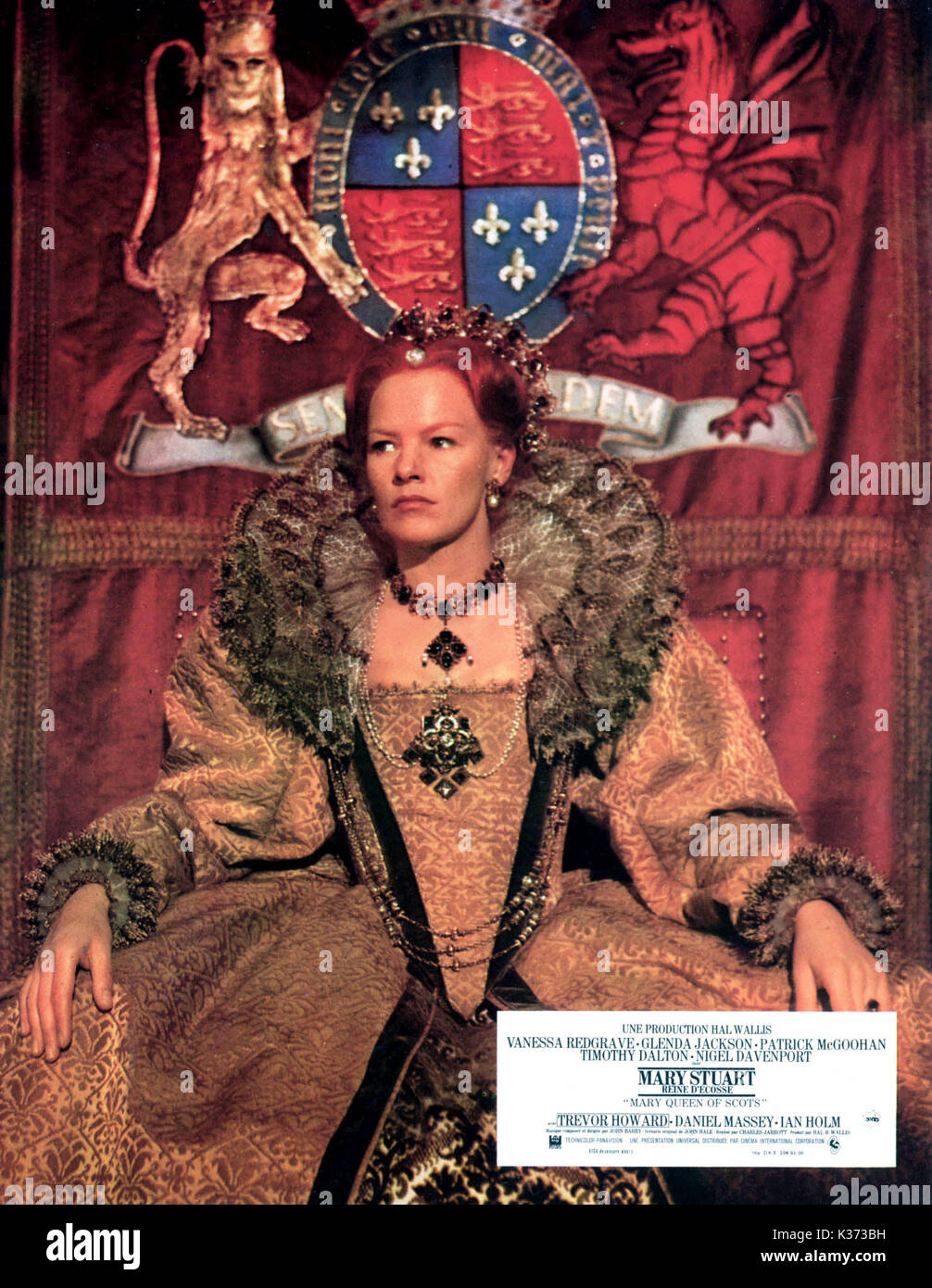 Maria, Königin der Schotten Glenda Jackson als Königin Elizabeth I Datum: 1971 Stockfoto
