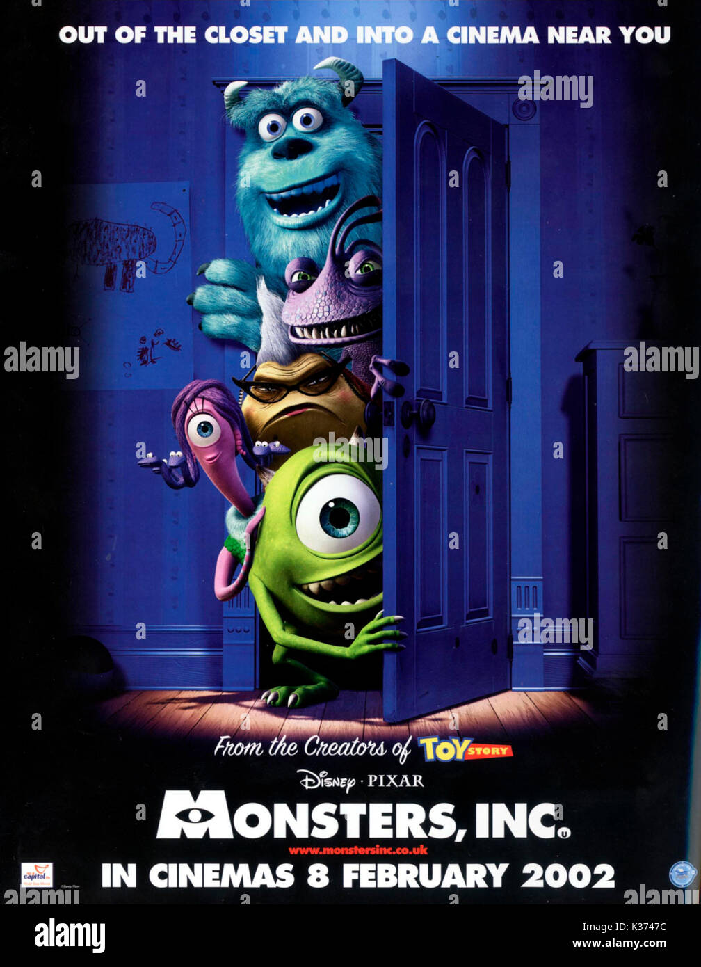 Monster INC Datum: 2002 Stockfoto