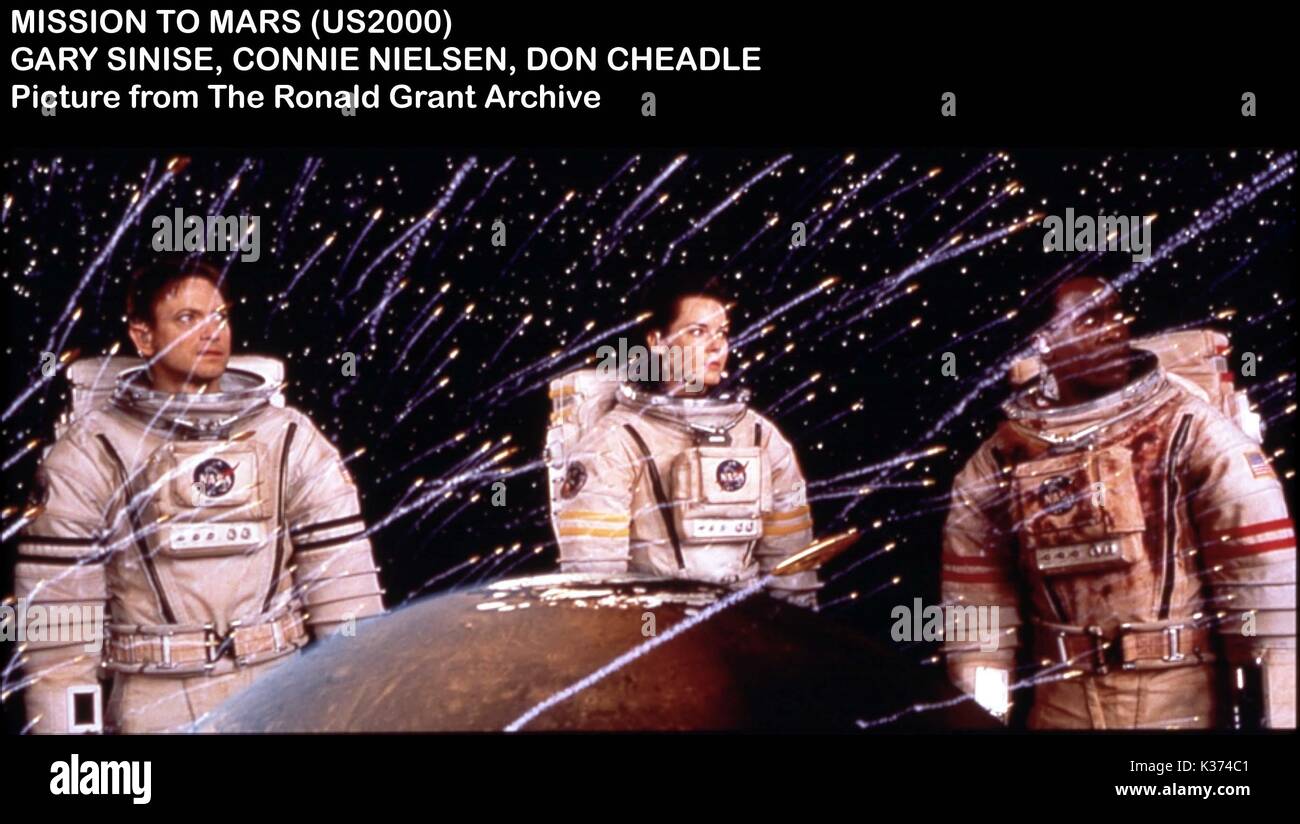MISSION ZUM MARS, Gary Sinise, Connie Nielsen, Don Cheadle Datum: 2000 Stockfoto MISSION ZUM MARS, Gary Sinise, Connie Nielsen, Don Cheadle Datum: 2000 Stockfoto