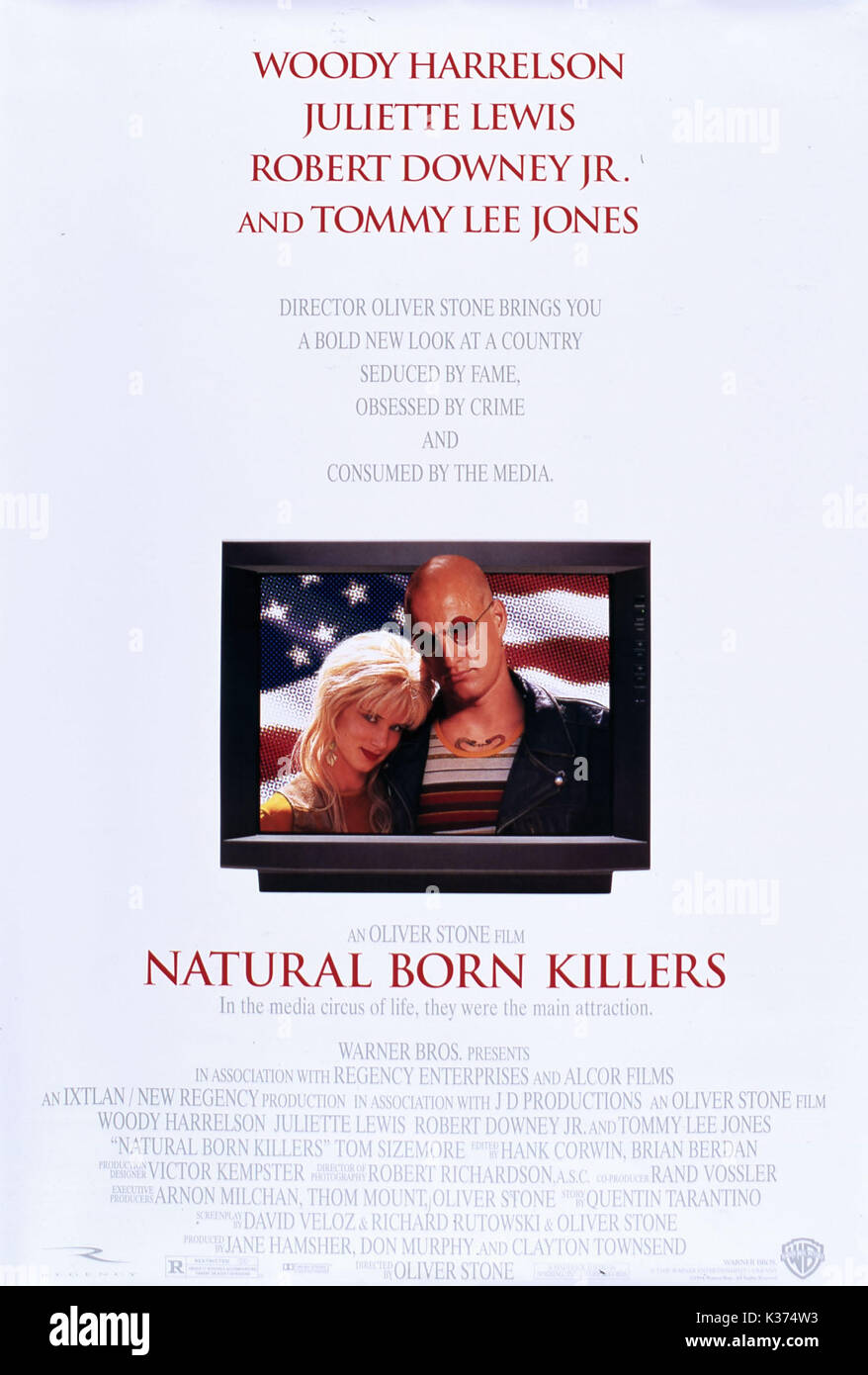 NATURAL BORN KILLERS Datum: 1994 Stockfoto