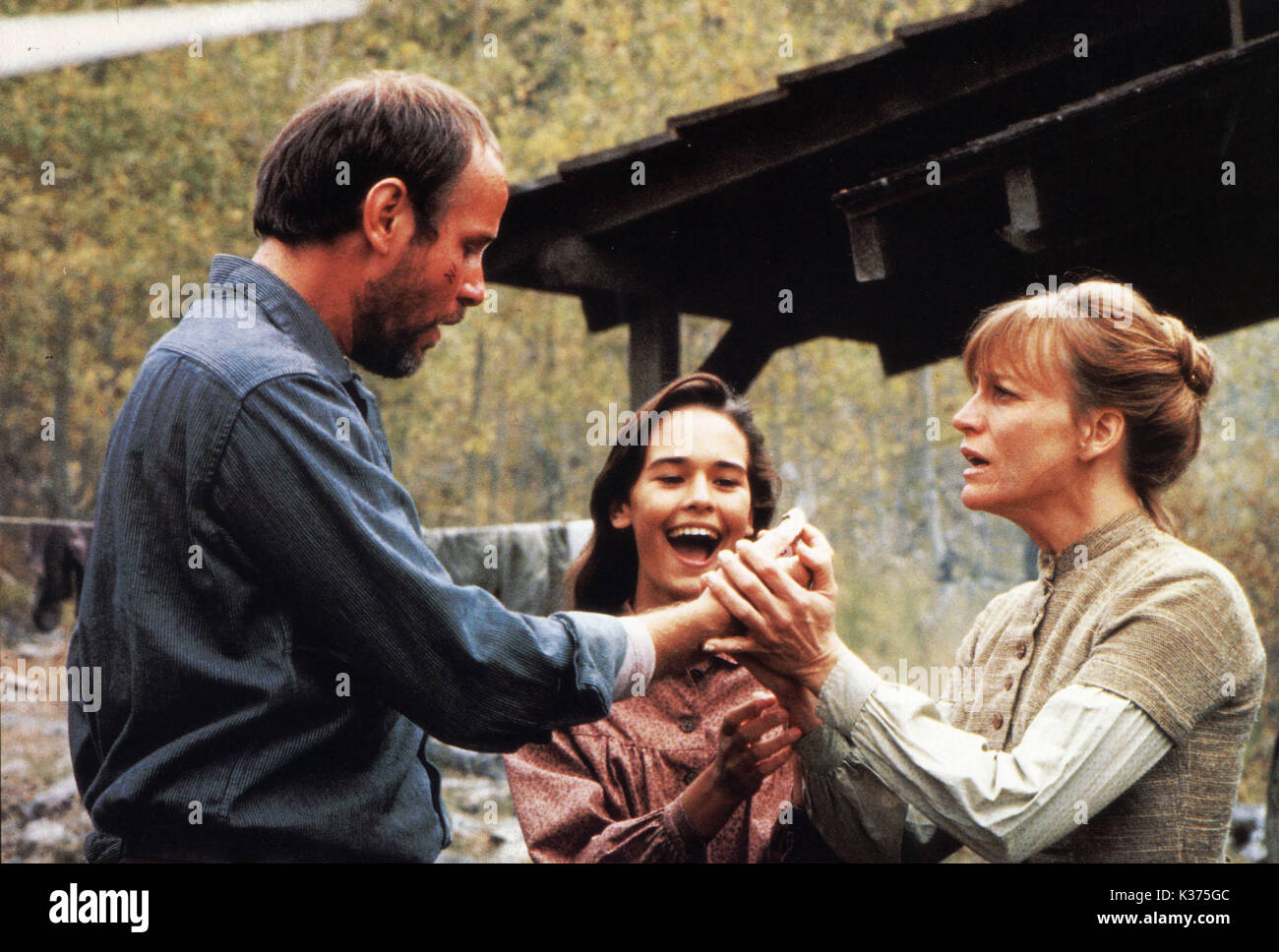 PALE RIDER MICHAEL MORIARTY, SYDNEY PENNY, CARRIE SNODGRESS Datum: 1985 Stockfoto
