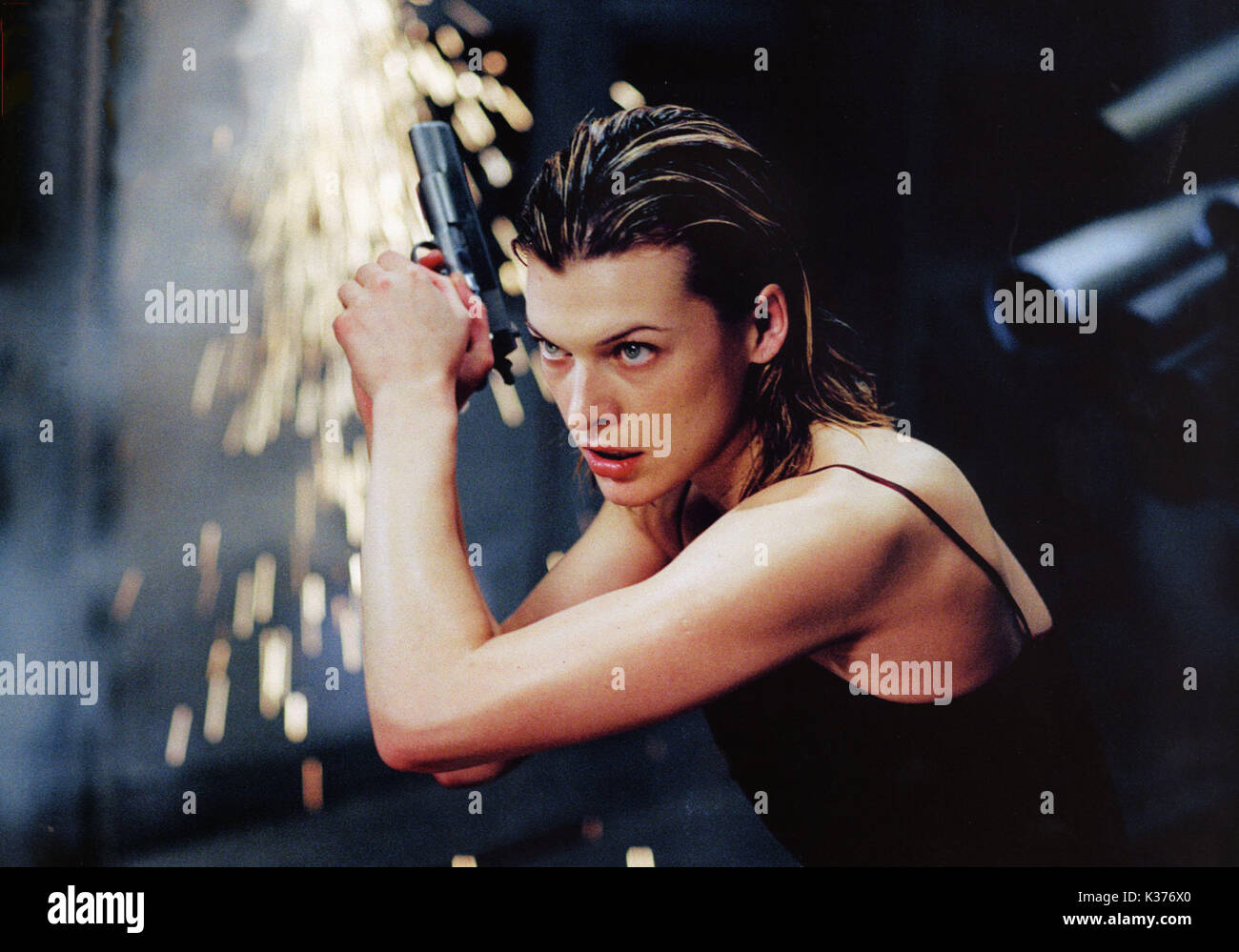 RESIDENT EVIL Milla Jovovich Datum: 2002 Stockfoto