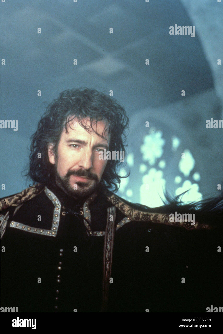 ROBIN HOOD: Prince of Thieves Alan Rickman als Sherriff von Nottingham Datum: 1991 Stockfoto