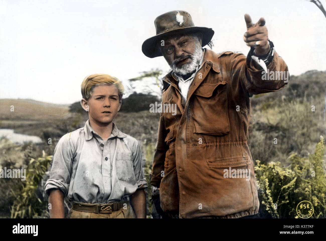 SAMMY RICHTUNG SÜDEN EDWARD G ROBINSON UND FERGUS McCLELLAND SIEBEN KÜNSTE PRODUKTION/EINE BRYANSTON FILM Datum: 1963 Stockfoto