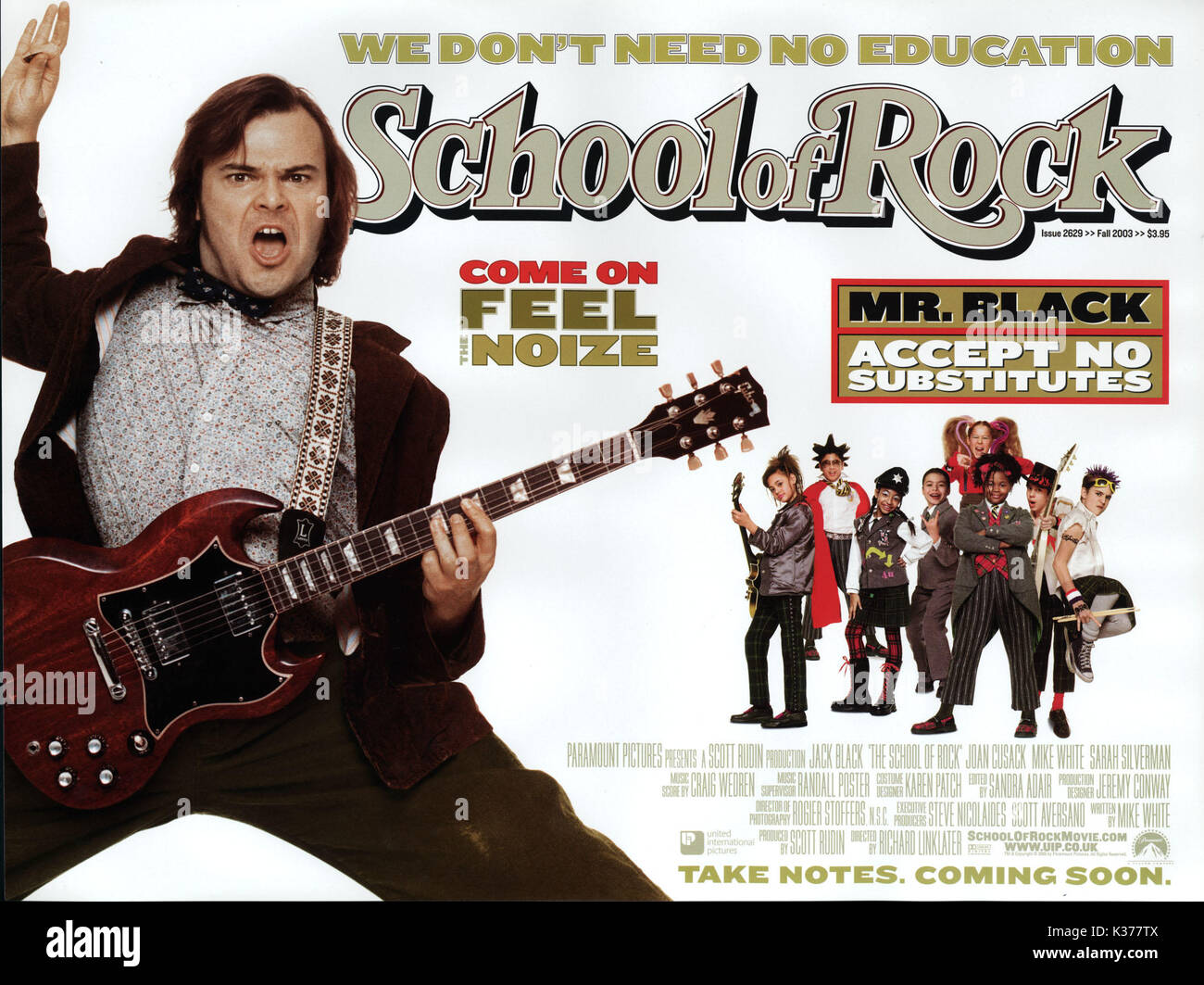 School of rock 2003 -Fotos und -Bildmaterial in hoher Auflösung – Alamy