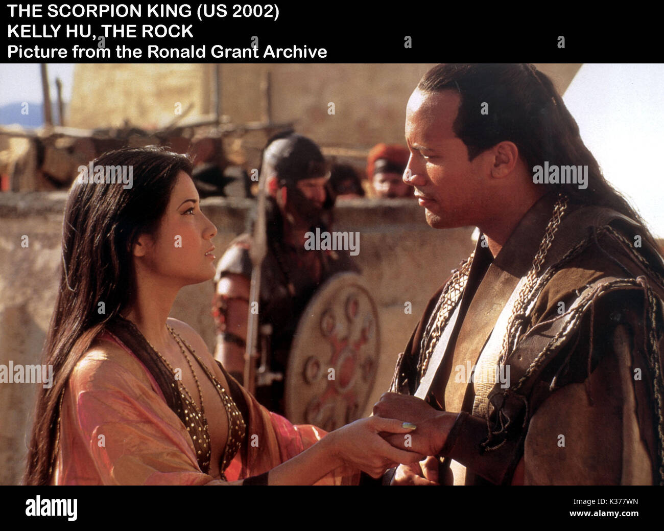 Der SCORPION KING MICHAEL CLARKE DUNCAN Datum: 2002 Stockfoto