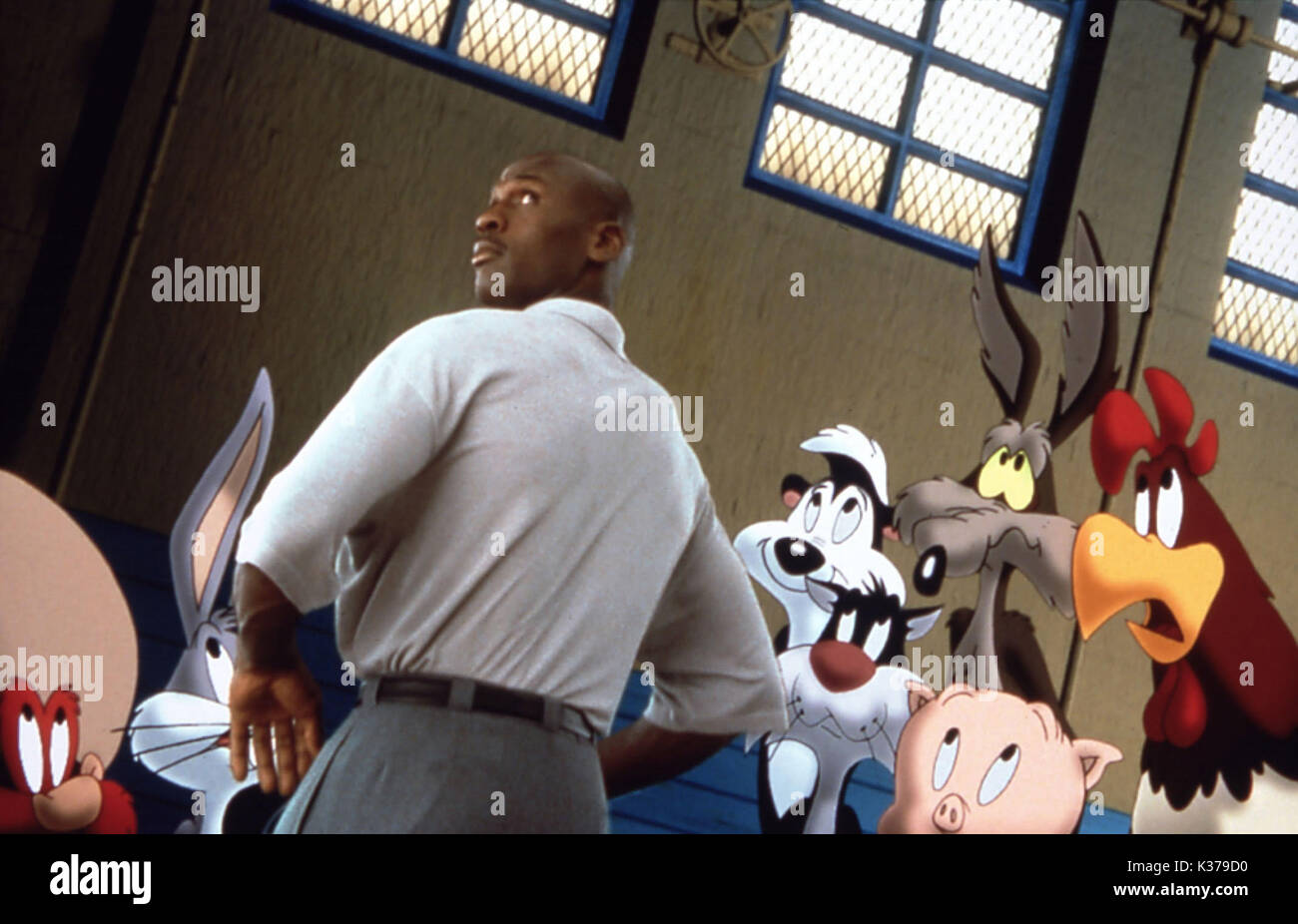 SPACE JAM MICHAEL JORDAN Datum: 1996 Stockfoto