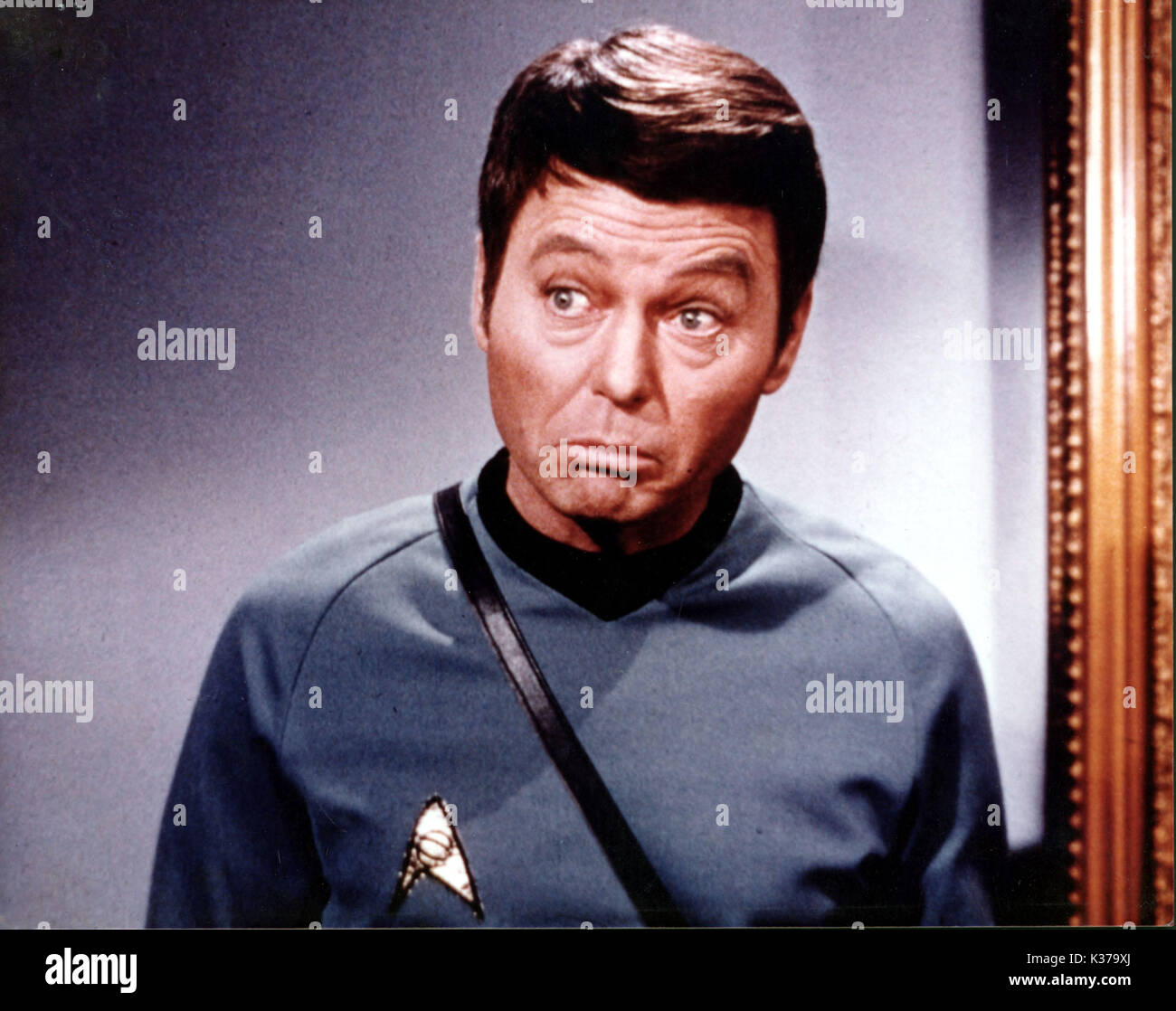 STAR TREK DEFOREST KELLEY Stockfoto