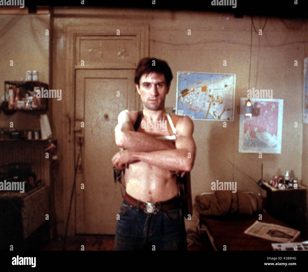 TAXI DRIVER ROBERT DE NIRO Datum: 1976 Stockfoto